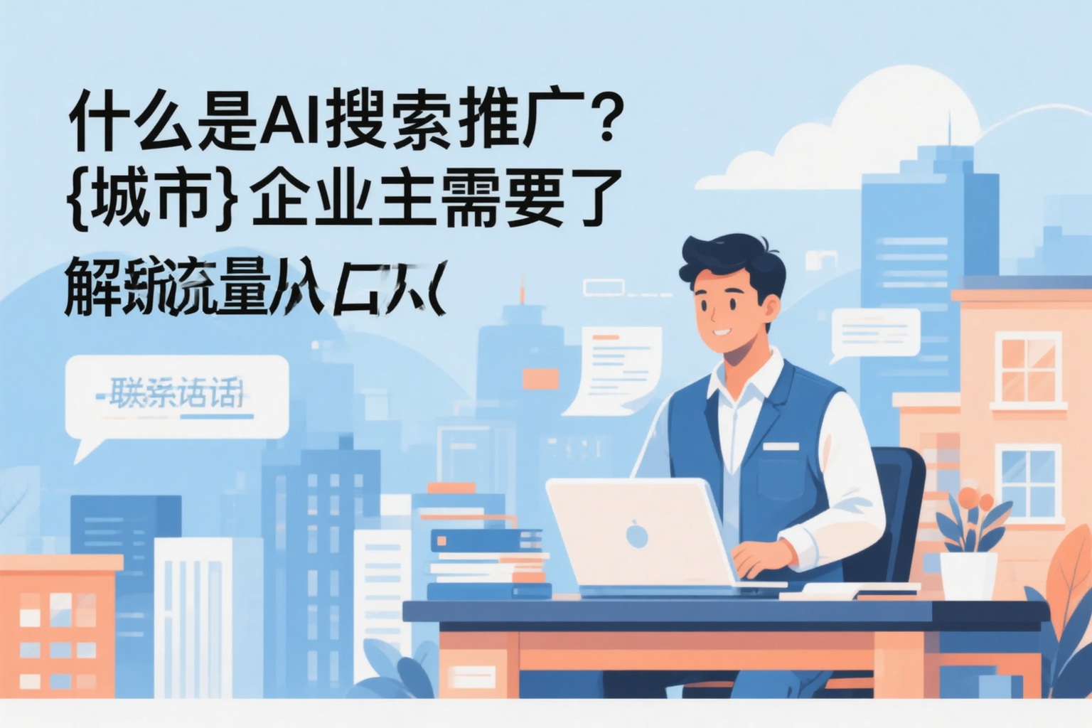 什么是AI搜索推广?资阳企业主需要了解的新流量入口