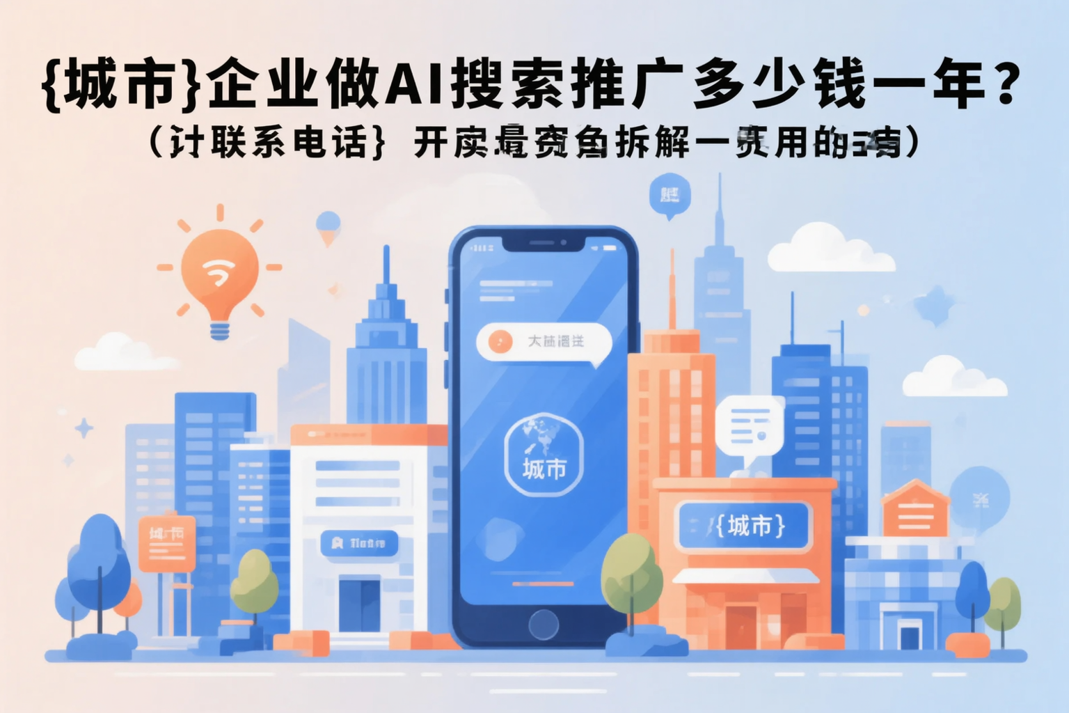 资阳企业做AI搜索推广多少钱一年？真实费用拆解