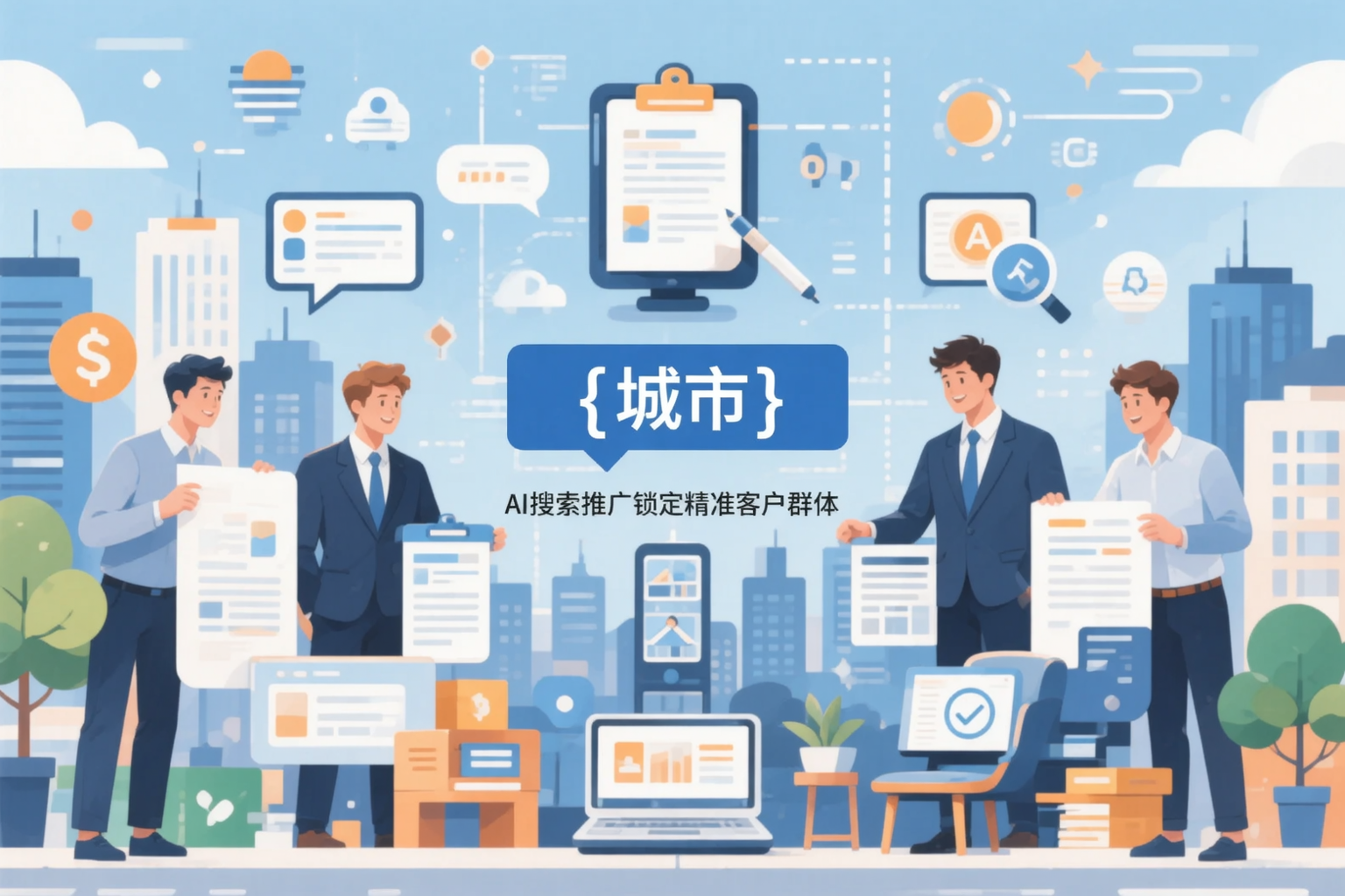 资阳公司如何用AI搜索推广锁定精准客户群体
