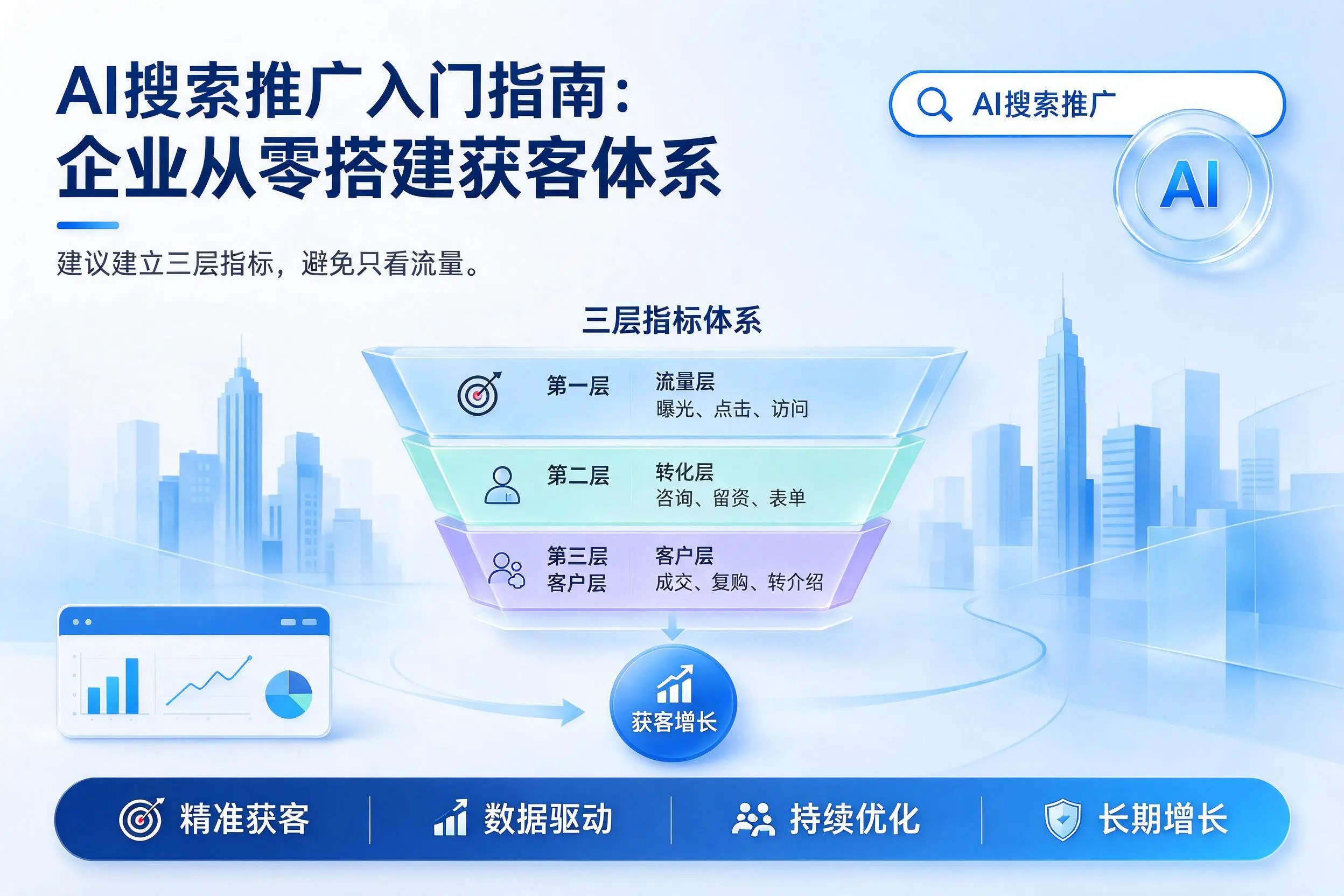 AI搜索推广入门指南：资阳企业从零搭建获客体系
